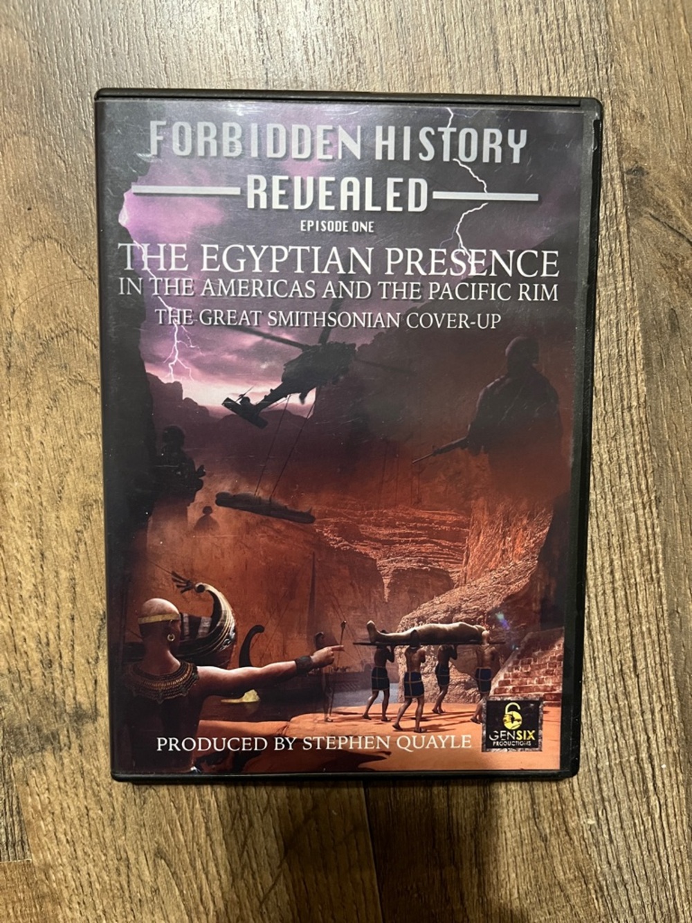 Forbidden History Revealed: The Egyptian Presence DVD - Red/Brown Cover